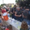 Marine veterans roar in to support lemonade stand